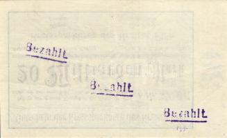 Német Birodalom/Weimari Köztársaság/ Plön/ Kreissparkasse 1923.11.5. 20.000.000.000M hivatalos érvén...