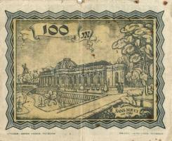 Német Birodalom/Weimari Köztársaság/Potsdam 1922.11.25. 100M T:III/IV