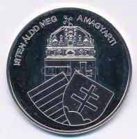 DN "Nemzetünk nagyjai - Hunyadi János" Ag emlékérem tanúsítvánnyal (10,37g/0.999/35mm) T:P...