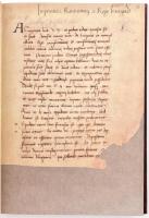 A Héderváry-kódex hasonmás kiadása Mátyás király leveleskönyve a Héderváry család egykori könyvtárából. Budapest, 2008. 246 p. + 4 melléklet