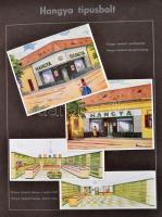 1938-1941 A Szövetkezeti Kirakat újság. VI. évf. 1-4. szám, VII. 1-3. sz. +Karácsony a Kirakatban. +Húsvét a Kirakatban. +Nyár 1940.+Karácsony 1940+Tavasz 1941+Húsvét a Kirakatban 1941+Nyár 1941+Ősz a Kirakatban. 1941+Tél a Kirakatban. Hangya Szövetkezet árukatalógus. Benne árjegyzékkel is. Fotóval, illusztrációkkal (közte: Gönczi-Gebhardt Tibor (1902-1994) munkájával, árumintákkal nagyon gazdagon illusztrált. Bp., Hungária-ny., kb. 100 sztl. lev. Átkötött félvászon-kötésben, aranyozott gerinccel,( a gerincen: "A Szövetkezeti Kirakat újság, 1938-1941.)