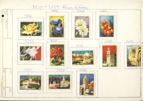 471 darabos szépen feldolgozott magyar gyufacímke-gyűjtemény mappában