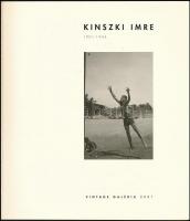 2001 Kinszki Imre fotóiból készült nyomtatvány, magyar és angol nyelvű leírással, Vintage Galéria ki...