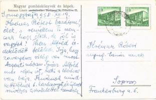 1958 Gumós susulykagomba. Magyar gombáskönyvek és képek. Szemere László szerkesztése. Hátoldalon Sze...