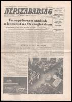 1978 Népszabadság. XXXVI. évf. 6 sz., 1978. jan. 7. Benne a Szent Korona ünnepélyes átadásának a hírével.