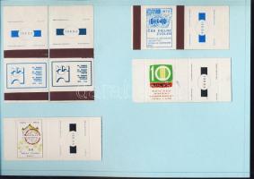 472 darabos szépen feldolgozott cseh gyufacímke-gyűjtemény mappában