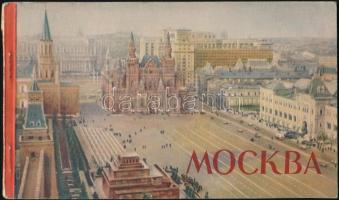 1956 Moszkva, orosz, angol, francia és német nyelvű prospektus, gazdag képanyaggal illusztrált.