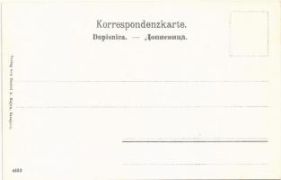 Sarajevo, Scenen vom alten Marktplatze. Das Getreidewägen / old marketplace, market vendors, grain c...