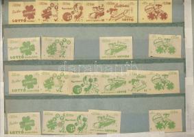 800 darabos érdekes magyar gyufacímke-gyűjtemény sok régivel mappában