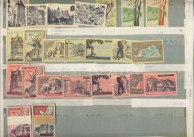 1580 darabos magyar gyufacímke-gyűjtemény mappában