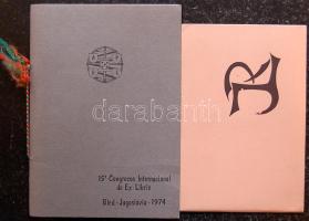 2 db sorszámozott album 10 norvég és 10 portugál ex librissel