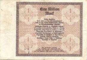 Német Birodalom/Weimari Köztársaság/Rosenberg i. Oberpfalz/Eisenwerk-Gesellschaft 1923.7.28. 1000.00...