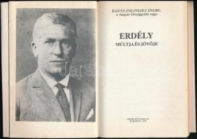 Bajcsy-Zsilinszky Endre: Erdély múltja és jövője. Bp., 1990., Tinta. Kiadói papírkötés