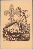 1937 A 25 éves regnumi cserkészet. A 3. sz. Regnum Marianum cserkészcsapatai jubileumi értesítője. 1912-1937. Bp., Élet-ny., 60 p.