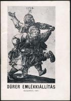 Dr. Kaposy Veronika: Dürer emlékkiállítás. Bp., 1971, Népművelési Propaganda Iroda. Kiadói papírborításban,