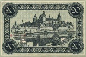 Német Birodalom/Weimari Köztársaság/Aschaffenburg DN 20M hivatalos érvénytelenítéssel T:II