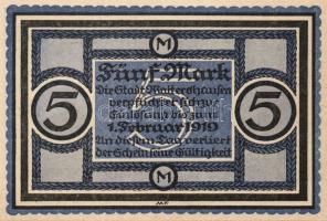 Német Birodalom/Császárság/Waltershaufen 1918.10.22. 5M T:I