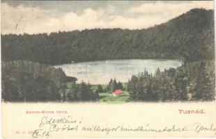 Tusnádfürdő, Baile Tusnad; Szent Anna tó / Lacul Sfanta Ana / lake (vágott / cut)