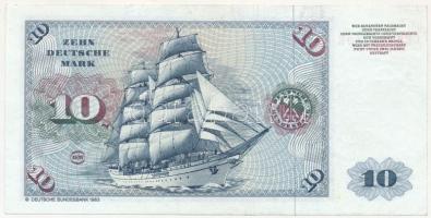 NSZK 1980. 10M T:III szép papír
FRG 1980. 10 Mark C:F good paper
Krause P#31d
