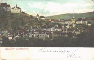1906 Segesvár, Schässburg, Sighisoara; látkép / general view (Rb)