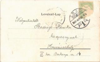 1903 Arad, Városháza / town hall (fl)