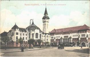 1915 Marosvásárhely, Targu Mures; Városháza. Révész Béla kiadása / town hall (fl)