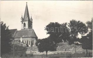 1932 Marosvásárhely, Targu Mures; Református templom. Révész Ernő kiadása / Biserica ref. / Calvinist church (fl)