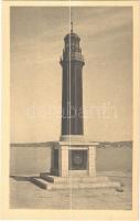 Pola, Leuchtturm in Eisen / WWI Austro-Hungarian Navy, K.u.K. Kriegsmarine, iron lighthouse in Pula. Phot. A. Hauger