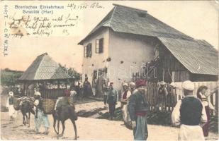 1905 Bosnisches Einkehrhaus / Svratiste (Han) / Bosnian restaurant and hotel, folklore (EK)