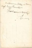 1917 "Az utolsó út..." Hoffmann főhadnagy és Berzsenyi hadnagy temetése Bukovinában, katon...