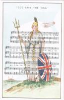 Britannic Series of Postcards. No. 1. God Save the King