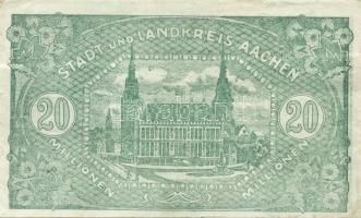 Német Birodalom/Weimari Köztársaság/Aachen 1923.7.20. 20.000.000M T:II