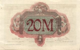 Német Birodalom/Császárság/Altona 1918.11.2. 5M, 20M T:I-,II+