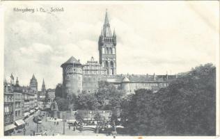 1931 Kaliningrad, Königsberg; Schloß / castle, tram (EK)