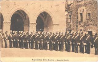 1921 San Marino, Guardia Nobile / guards (EB)