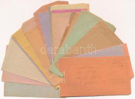 Miskolc 1926-1941. "Miskolczi Orthodox Izraelita Hitközség" 32db vágatási bárca és értékje...