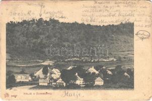 1905 Zsumberk, Zumberak; Kalje u Zumberku / Kalje és Zsumberk látképe / general view (kopott sarkak / worn corners)