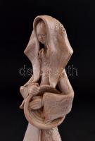 A. Massida CA kaliforniai női figura, mázas kerámia, jelzett, hibátlan, m: 17 cm / A. Massida CA, US...