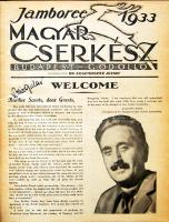 1933 Magyar cserkész folyóirat évfolyama bekötve