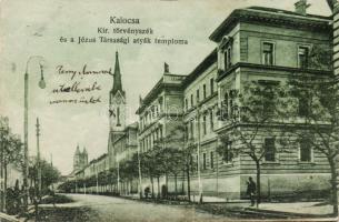 Kalocsa Törvényszék és a Jézustársasági atyák temploma (Rb)