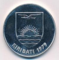 Kiribati 1979. 5D Ag Függetlenség T:1- kis patina Kiribati 1979. 5 Dollars Ag Independece C:AU small patina Krause KM#8