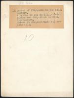 cca 1930-1940 Jáki templom, hátoldalon feliratozott sajtófotó, 17×13 cm