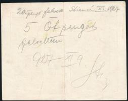 Pesti és Fejér női kalap-, dísztoll- és művirággyár Budapest Üllői út 31. reklámlapja, hajtott