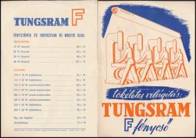 Tungsram fénycső árjegyzék / szórólap