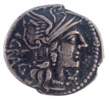 Római Köztársaság / Róma / L Antestius Gragulus Kr.e. 136. Denár Ag (3,83g) T:2,2- kitörés Republic of Rome / Rome / L Antestius Gragulus 136 BC Denarius Ag GRAG / L ANTES (3,83g) C:XF,VF cracked