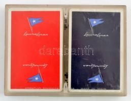 Spanyol (Fournier-Vitoria) francia kártyapakli,(2x54 lap), dobozban