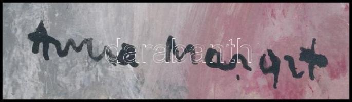 Anna Margit jelzéssel: Női arc. Olaj, karton. 39,5×29,5 cm