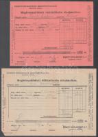 1900-1944 4 db kispesti pénzintézeti irat