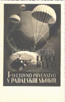 1. Svetovno Prvenstvo v Padalskih Skokih Lesce Bled Jugoslavia 16.-20. VIII. 1951 / 1st World Parachuting Championship + So. Stpl. (EK)