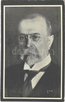 Obituary card of Prof. T. G. Masaryk, First President of the Czechoslovak Republic + 1937 T.G.M. Bratislava Smútok Ceskoslovenska So. Stpl.